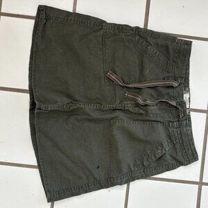 Vintage Green Midi Skirt